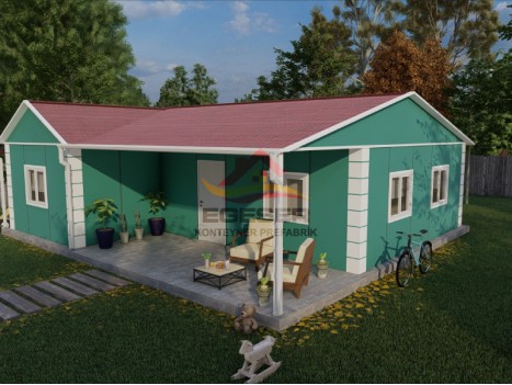 109 m² Tek Katlı Prefabrik Ev