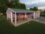 123 m² Tek Katlı Prefabrik Ev 123 m² Tek Katlı Prefabrik Ev