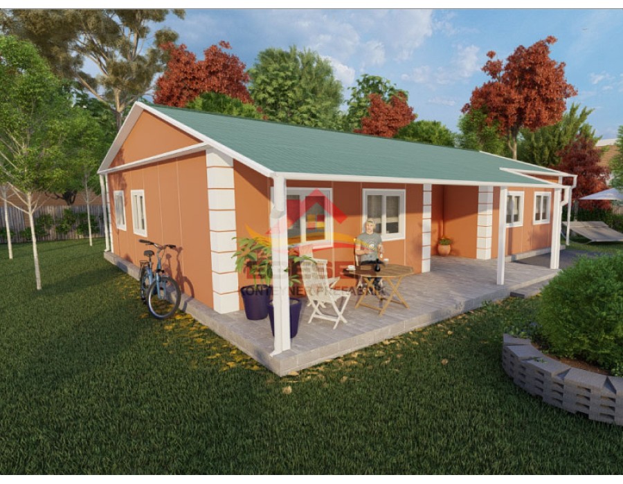 138 m² Tek Katlı Prefabrik Ev