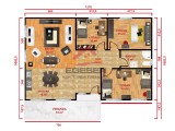 138 m² Tek Katlı Prefabrik Ev 138 m² Tek Katlı Prefabrik Ev