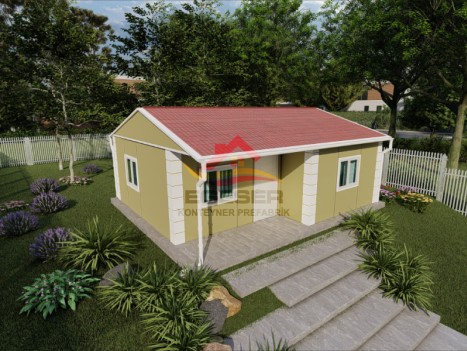 50 m² Tek Katlı Prefabrik Ev