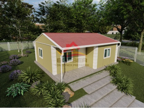 50 m² Tek Katlı Prefabrik Ev 50 m² Tek Katlı Prefabrik Ev