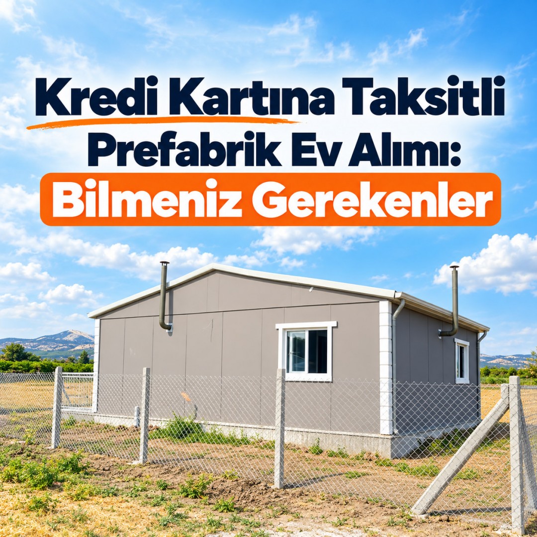 Kredi Kartına Taksitli Prefabrik Ev Alımı: Bilmeniz Gerekenler