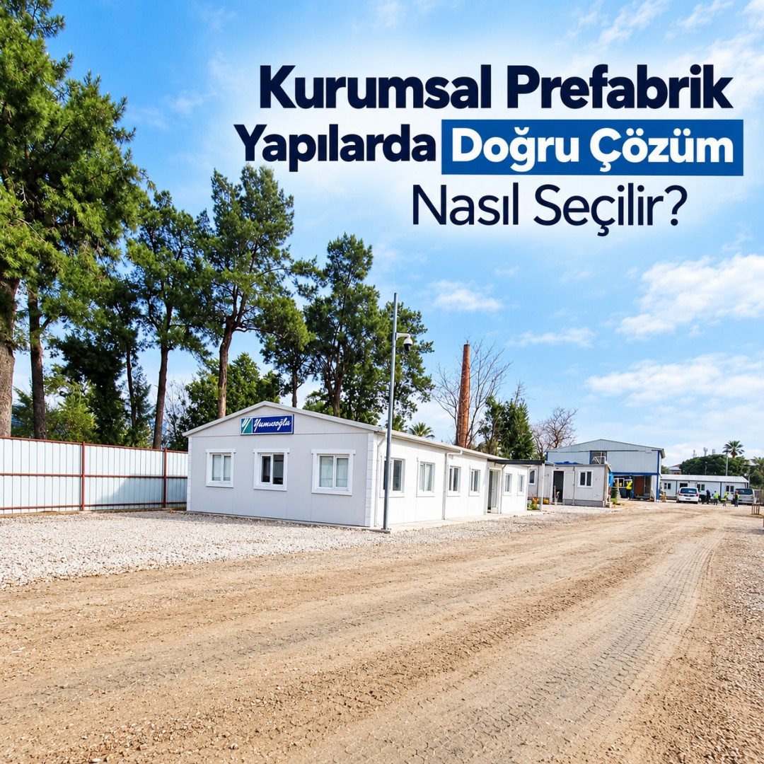Kurumsal Prefabrik Yapılarda Doğru Çözüm Nasıl Seçilir?