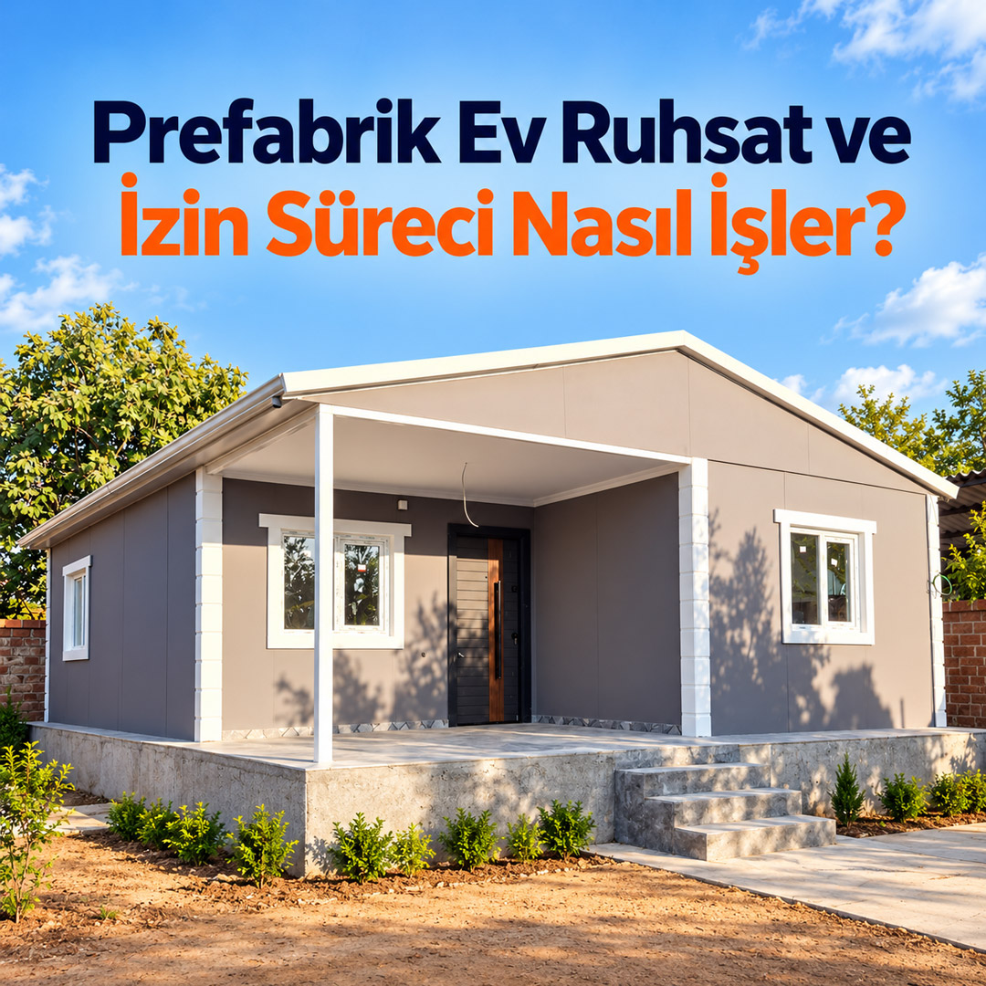 Prefabrik Ev Ruhsat ve İzin Süreci Nasıl İşler?
