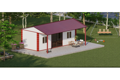 Ege-703 Verandalı Konteyner Ev