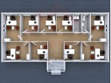 101 m² Prefabrik Ofis detay görseli