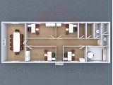 114 m² Prefabrik Ofis detay görseli
