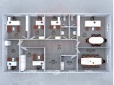 147 m² Prefabrik Ofis detay görseli