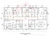 158 m² Prefabrik Ofis detay görseli