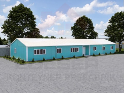249 m² Prefabrik Ofis