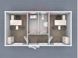 39 m² Prefabrik Ofis detay görseli