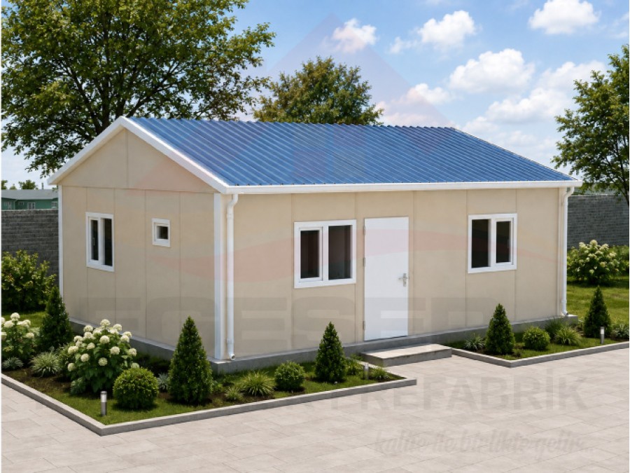 50 m² Prefabrik Ofis