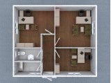 50 m² Prefabrik Ofis detay görseli