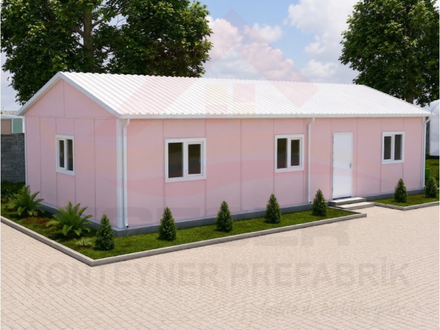 82 m² Prefabrik Ofis