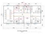 92 m² Prefabrik Ofis detay görseli
