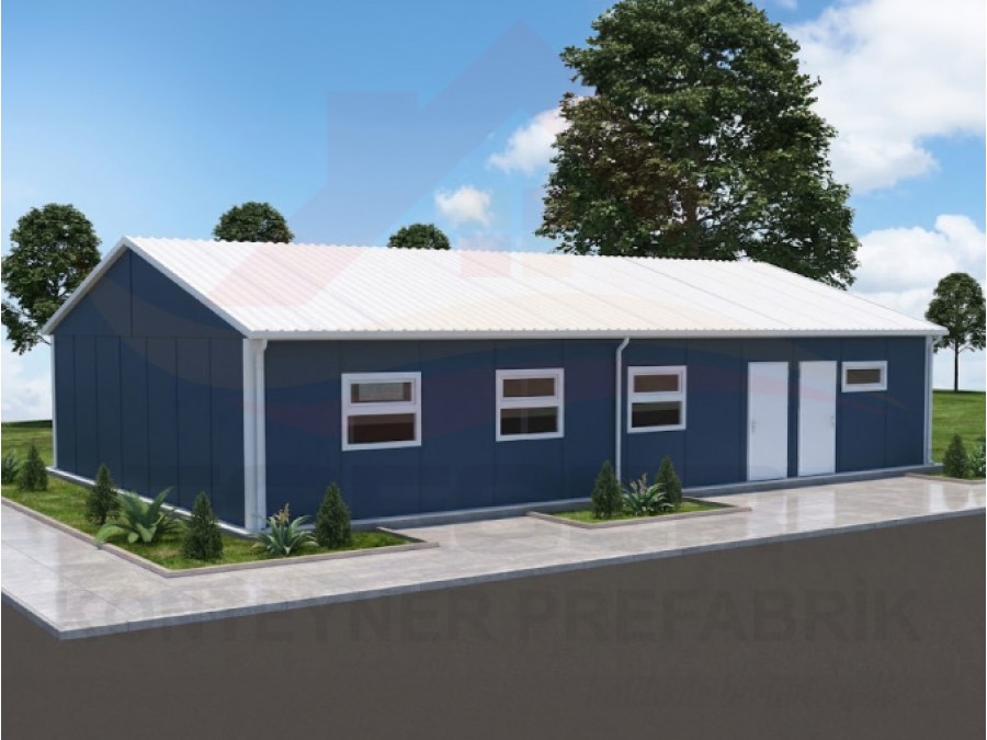 125 m² Prefabrik Yemekhane
