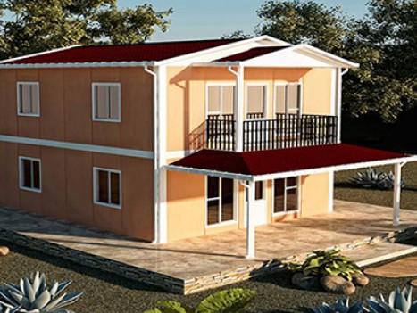 82m² Çift Katlı Prefabrik Ev