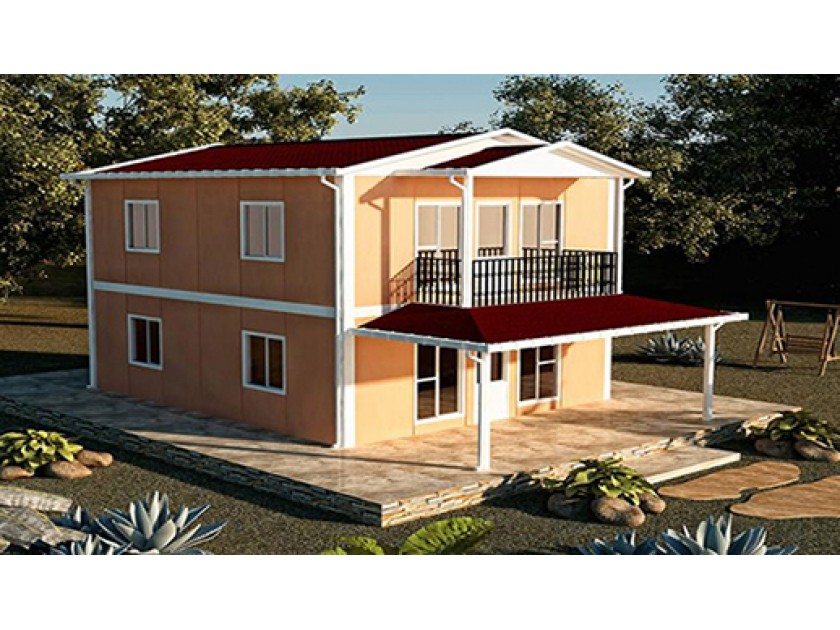 82m² Çift Katlı Prefabrik Ev
