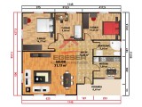 109 m² Tek Katlı Prefabrik Ev detay görseli