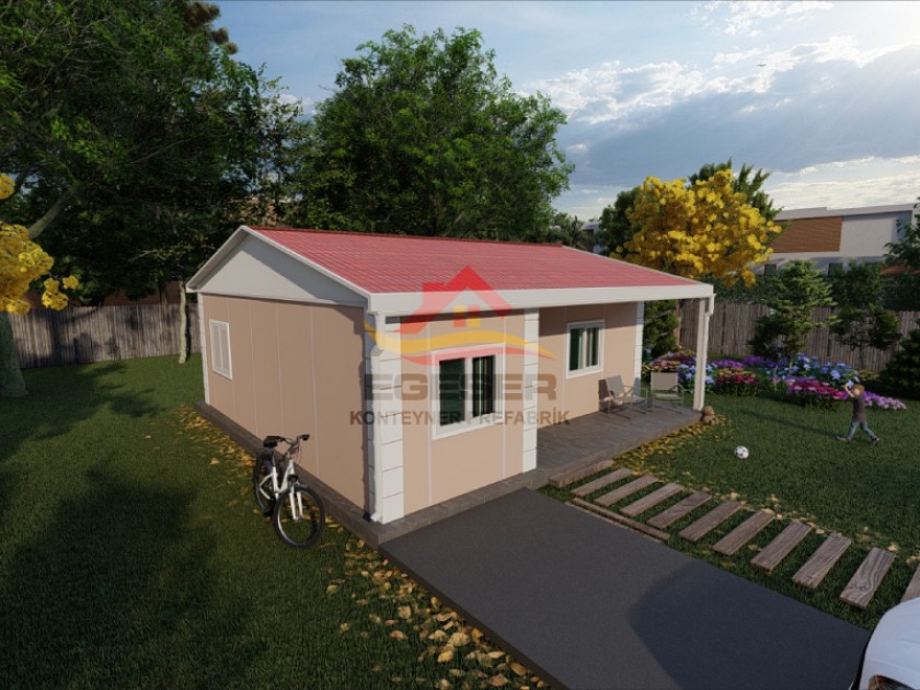 60 m² Tek Katlı Prefabrik Ev