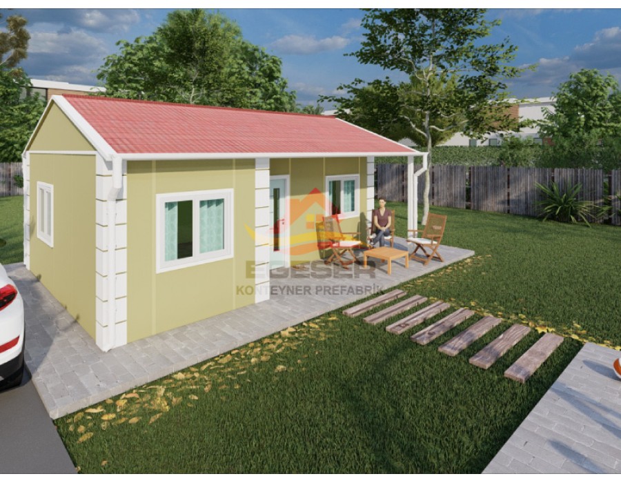 32 m² Tek Katlı Prefabrik Ev