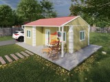32 m² Tek Katlı Prefabrik Ev 32 m² Tek Katlı Prefabrik Ev