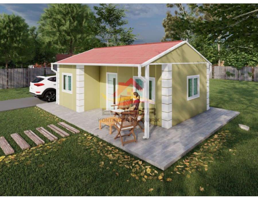 32 m² Tek Katlı Prefabrik Ev
