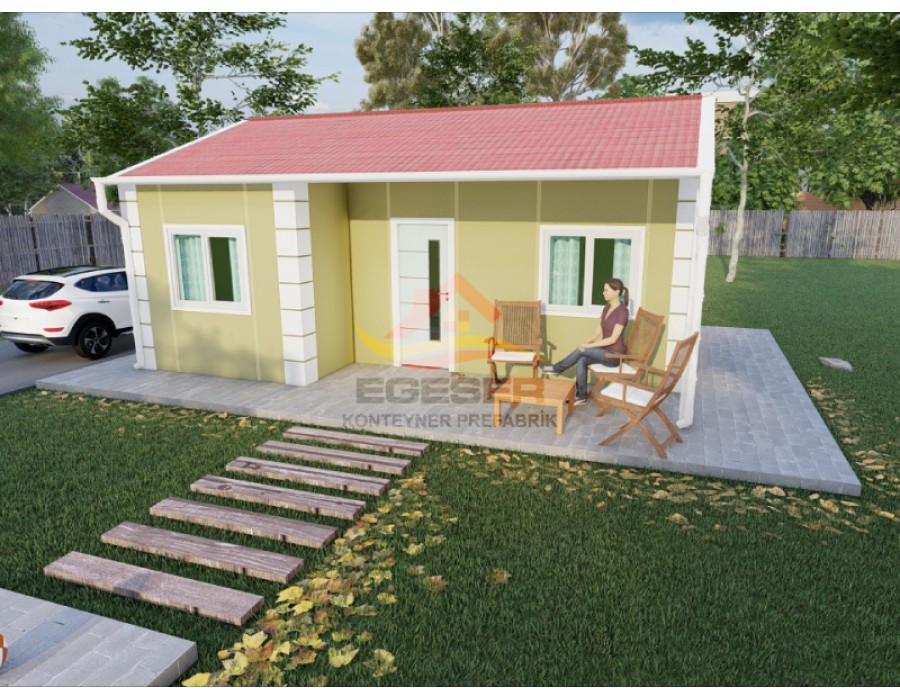 32 m² Tek Katlı Prefabrik Ev