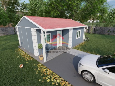 40 m² Tek Katlı Prefabrik Ev