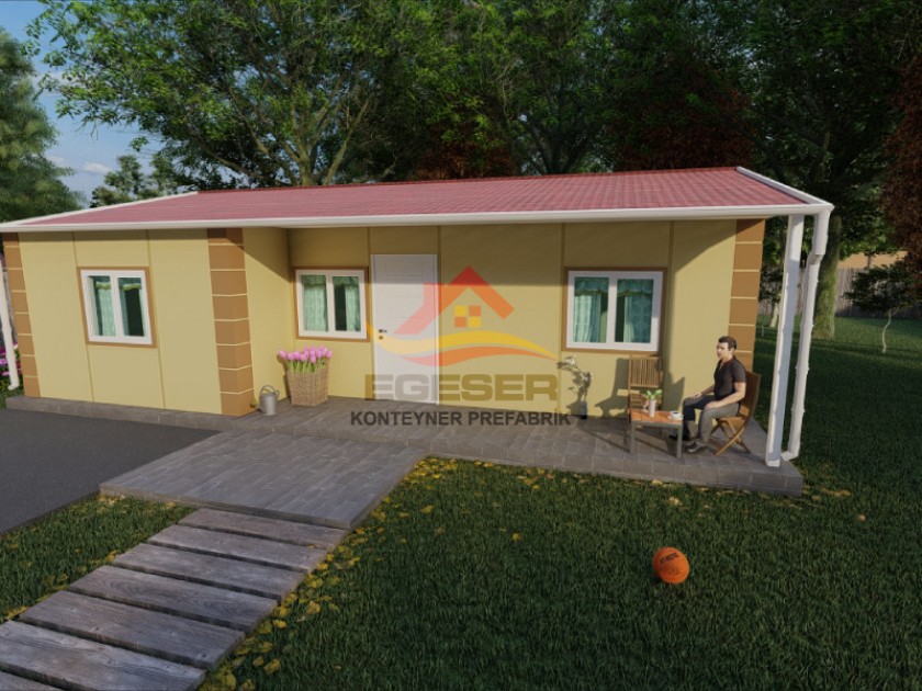 78 m² Tek Katlı Prefabrik Ev 78 m² Tek Katlı Prefabrik Ev