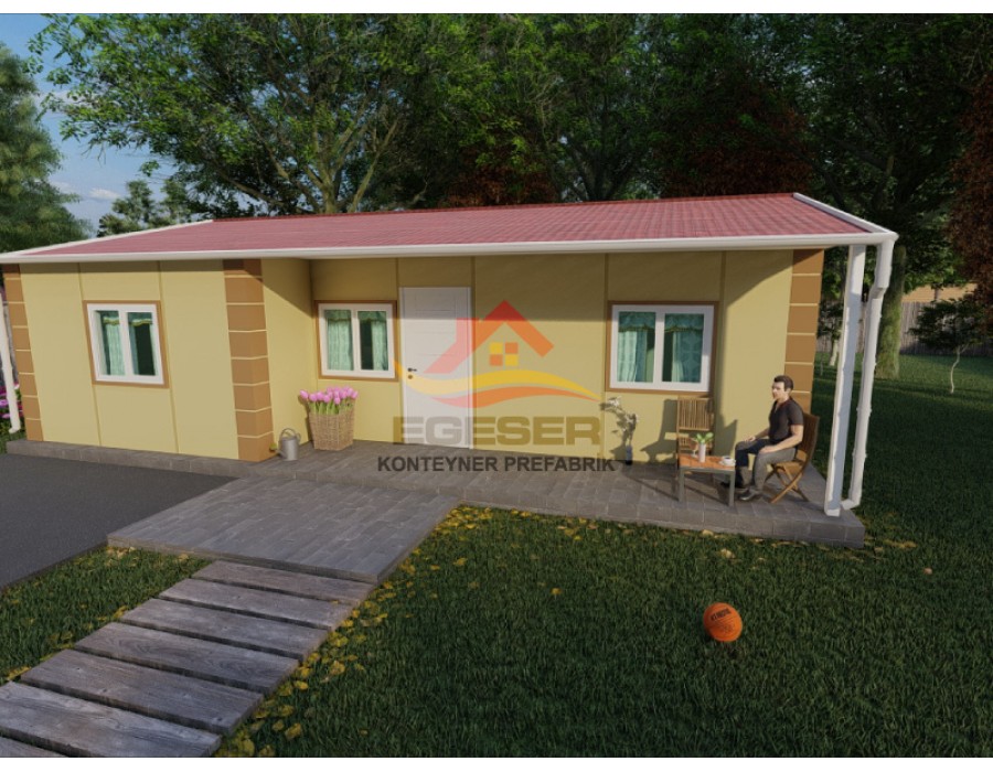 78 m² Tek Katlı Prefabrik Ev