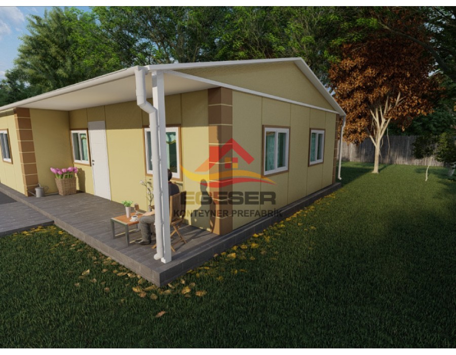 78 m² Tek Katlı Prefabrik Ev