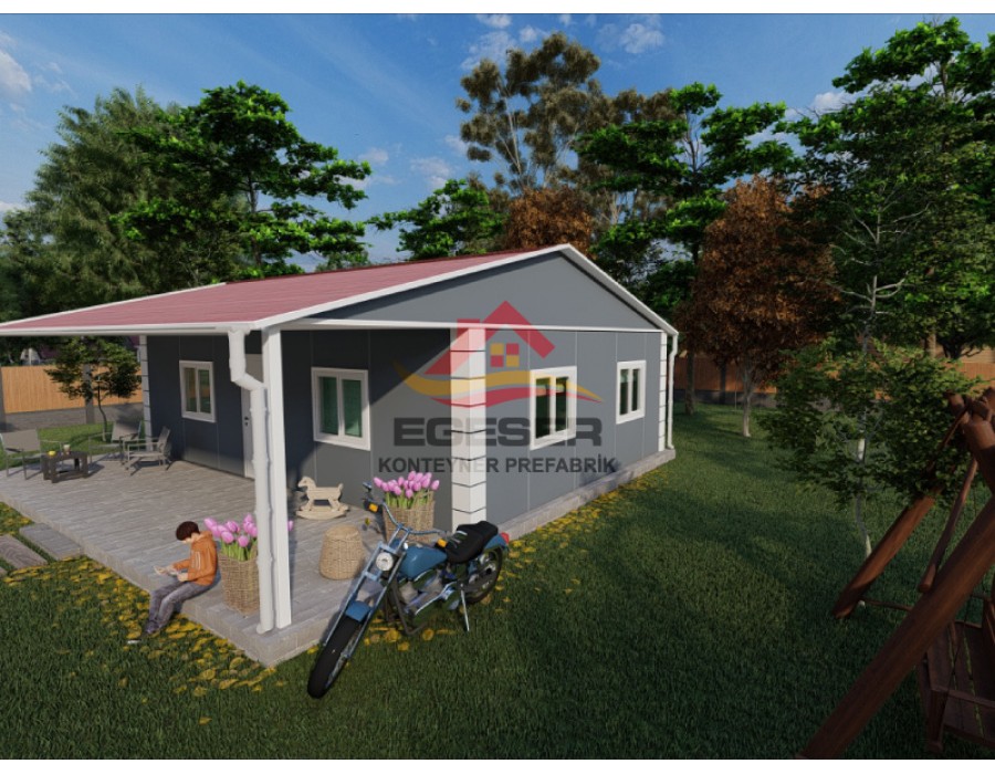 80 m² Tek Katlı Prefabrik Ev