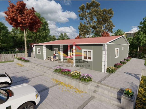 142 m² Tek Katlı Prefabrik Ev