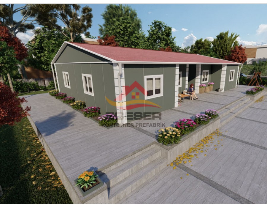 142 m² Tek Katlı Prefabrik Ev