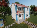 80 m² Dubleks Prefabrik Ev