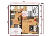 80 m² Dubleks Prefabrik Ev detay görseli