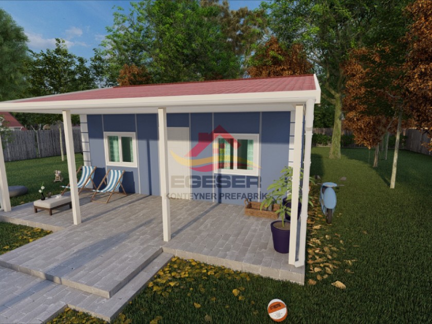 59 m² Tek Katlı Prefabrik Ev 59 m² Tek Katlı Prefabrik Ev