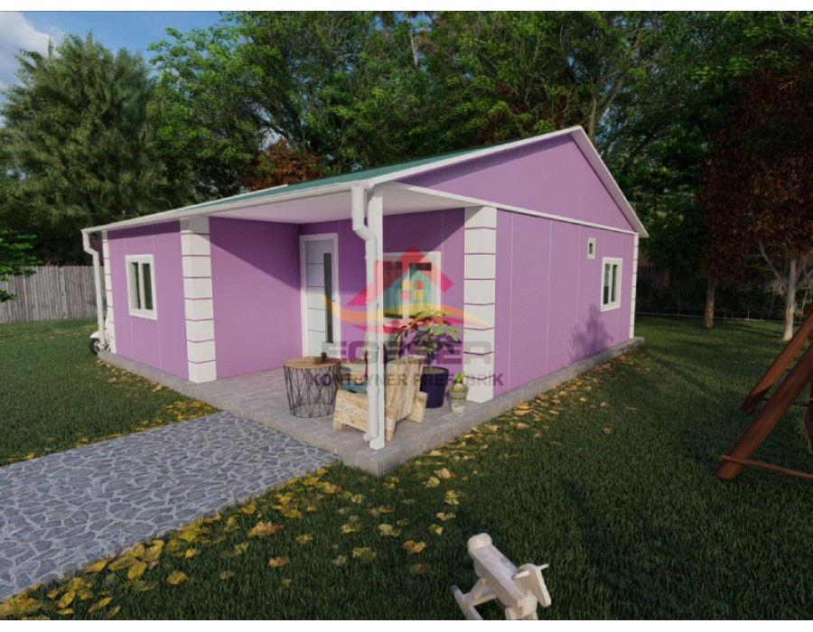 69 m² Tek Katlı Prefabrik Ev