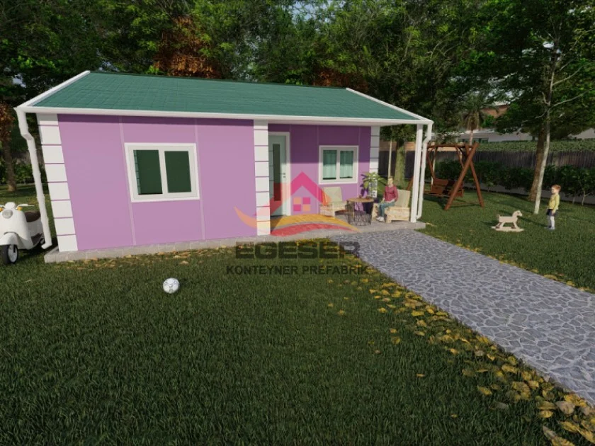 69 m² Tek Katlı Prefabrik Ev 69 m² Tek Katlı Prefabrik Ev