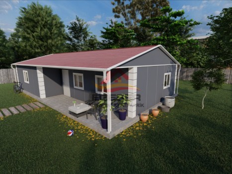 101 m² Tek Katlı Prefabrik Ev