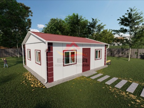 46 m² Tek Katlı Prefabrik Ev