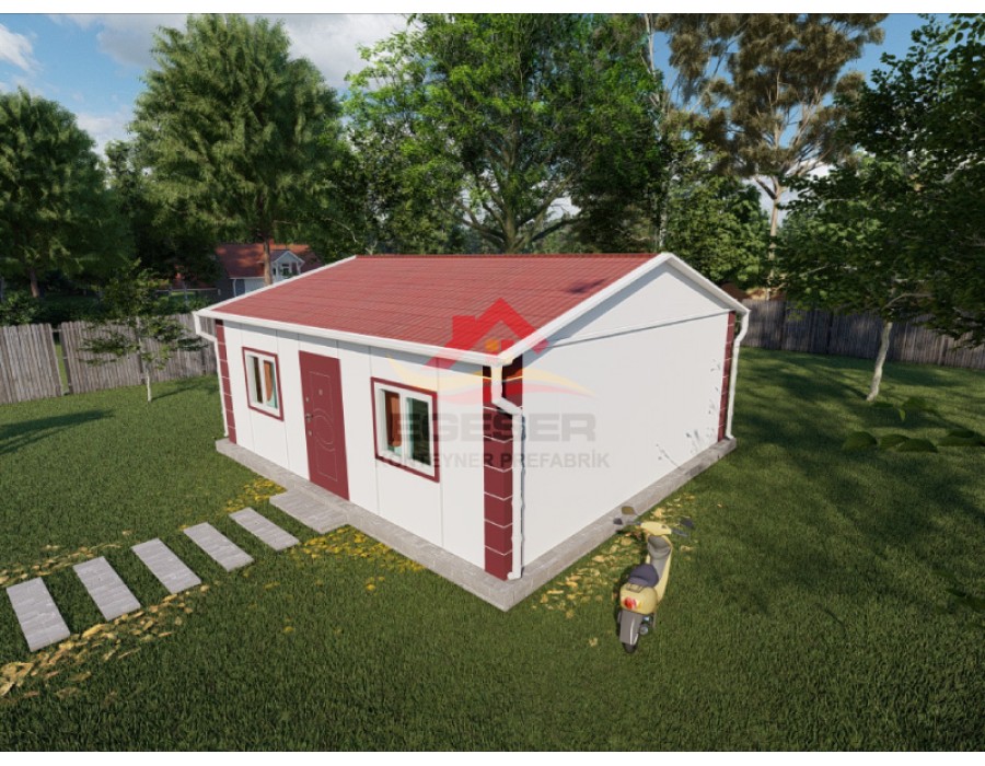 46 m² Tek Katlı Prefabrik Ev