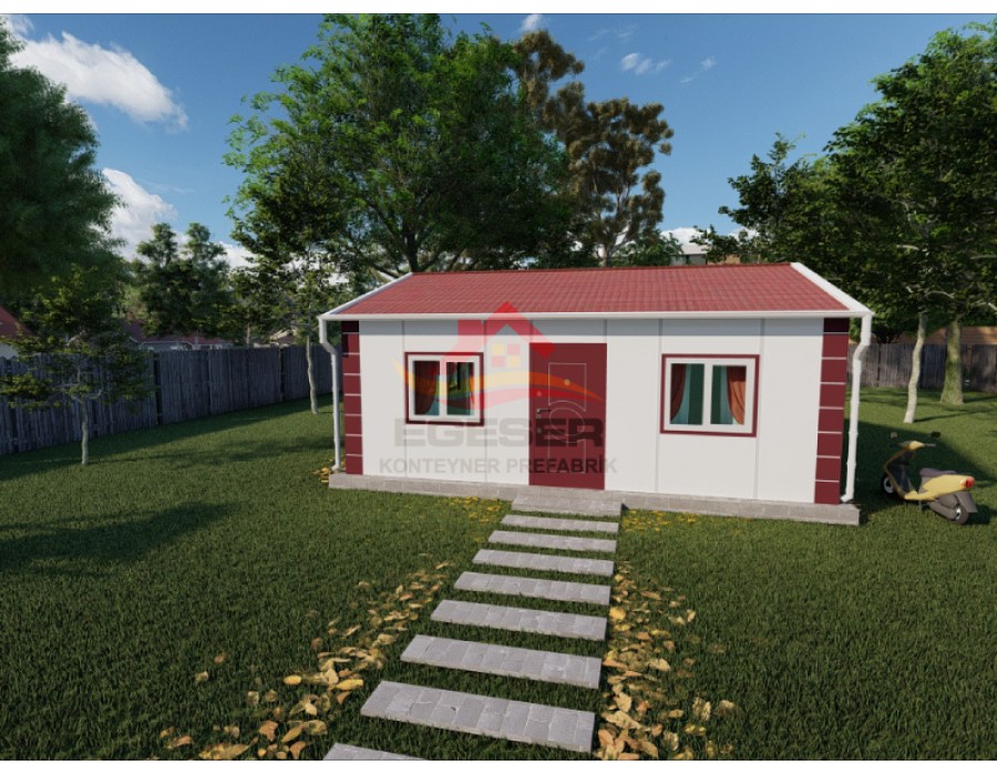 46 m² Tek Katlı Prefabrik Ev