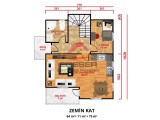 149 m² Dubleks Prefabrik Ev detay görseli