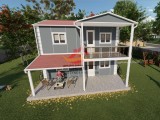 149 m² Dubleks Prefabrik Ev