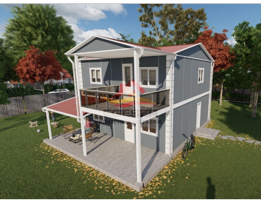 149 m² Dubleks Prefabrik Ev