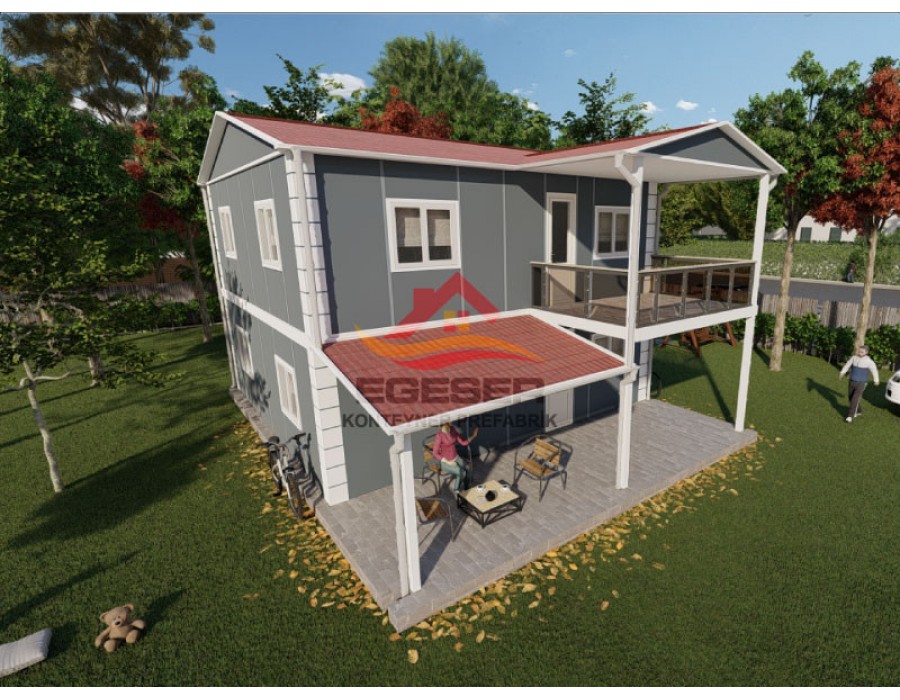 149 m² Dubleks Prefabrik Ev