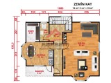 155 m² Dubleks Prefabrik Ev detay görseli